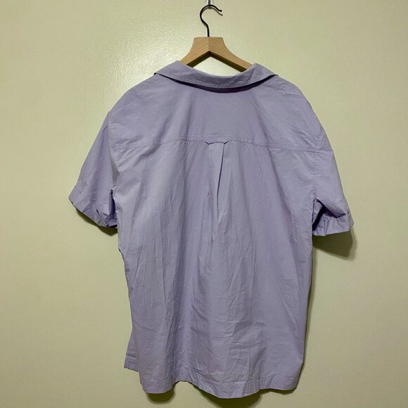 Signature Poplin Short-Sleeve Button-Down Shirt - Picture 6 of 9